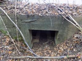 Ligne Maginot - 8BIS - LES LONGS BOYAUX EST - (Blockhaus pour canon) - L'entrée AC