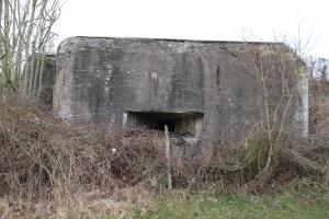 Ligne Maginot - PONT CANAL SUD - (Blockhaus pour arme infanterie) - Façade