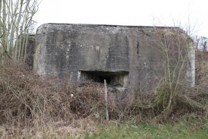 Ligne Maginot - PONT CANAL SUD - (Blockhaus pour arme infanterie) - Façade