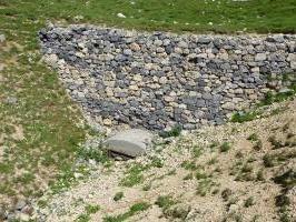 Ligne Maginot - Ouvrage du COL de la VALETTE - L'entrée