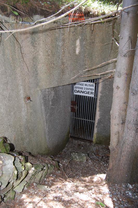 Ligne Maginot - Central téléphonique du Charmaix - état en 2011