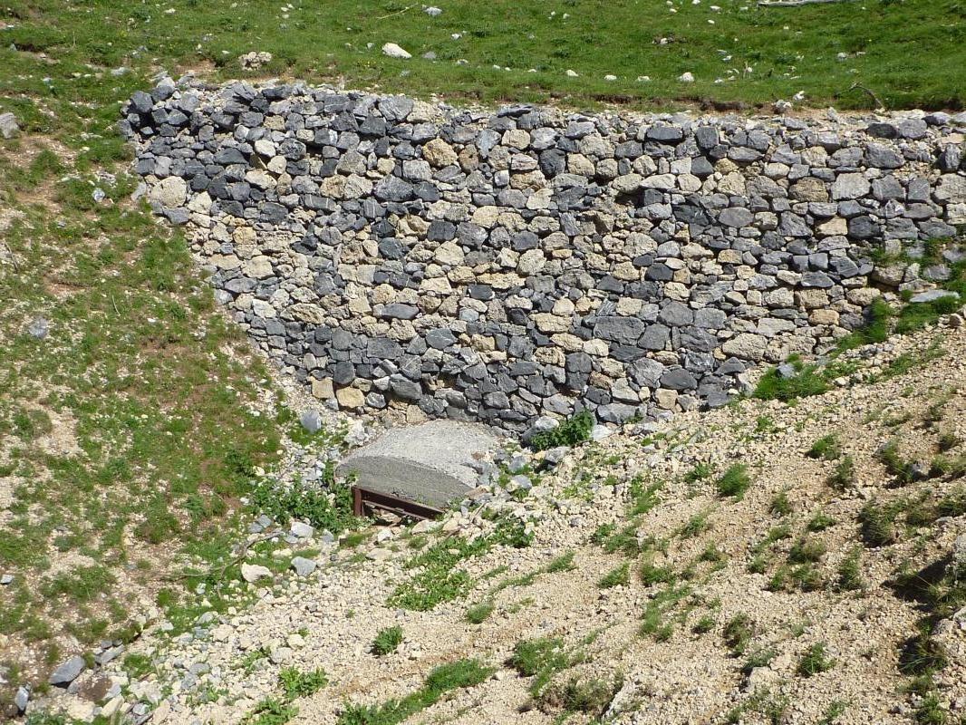 Ligne Maginot - COL DE LA VALETTE (V) - (Ouvrage d'infanterie) - L'entrée