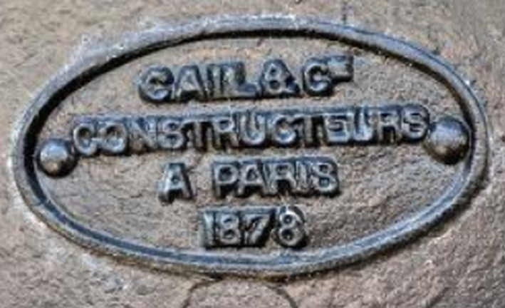 Plaque du constructeur CAil