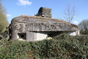 Ligne Maginot - Blockhaus B730 - FERME CLAVON - Façade sud