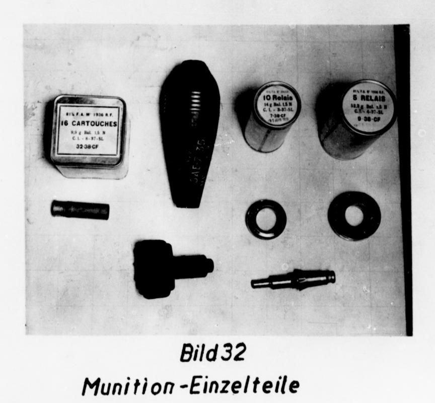 Munition FA 1936 pour mortier de 81 mm mle 1932