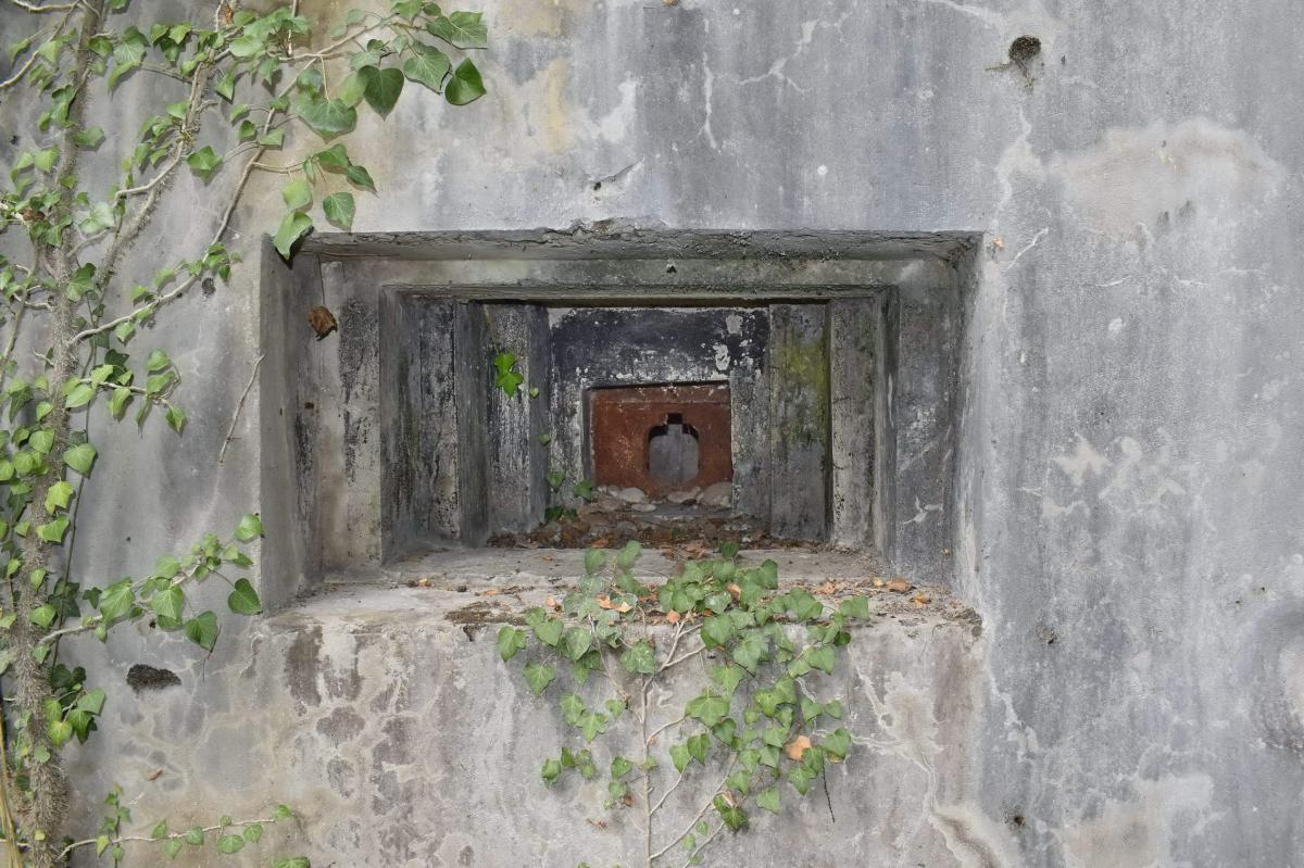 Ligne Maginot - 183 - PA KEMBS SUD 2 - (Blockhaus pour arme infanterie) - Créneau sud