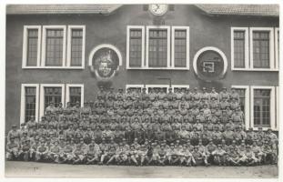 Ligne Maginot - CEO n°4 du 23° RIF - Photo de la classe 38 prise au camp d'Oberroedern