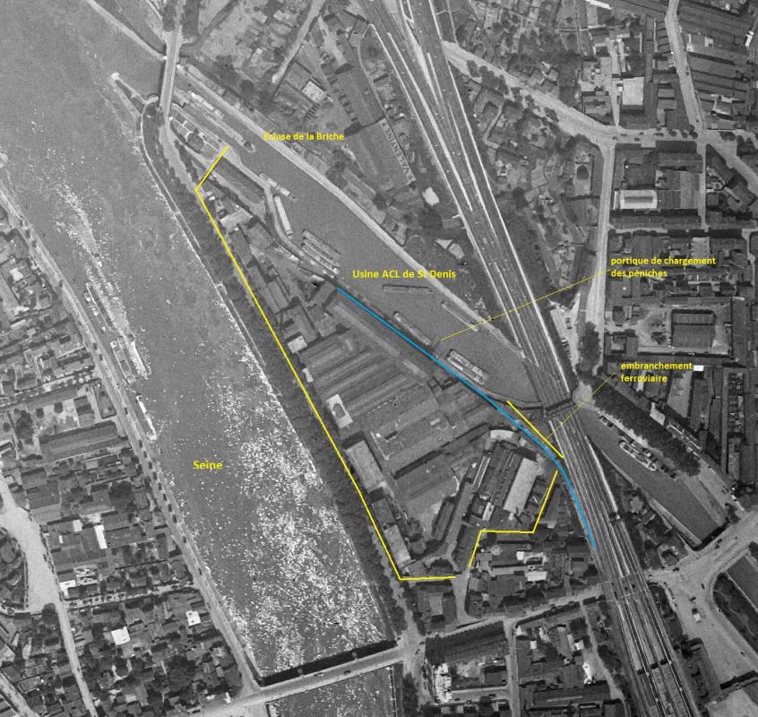 Ligne Maginot - Usine ACL de St Denis en 1932 - 