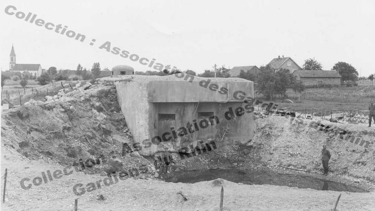 Ligne Maginot - 44/3 - ALGOLSHEIM NORD - (Casemate d'infanterie - Double) - 
