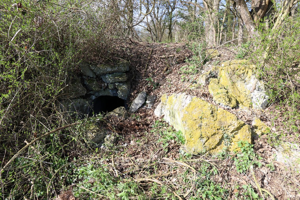 Ligne Maginot - LANGZUG 3 - (Blockhaus pour arme infanterie) - Emplacement de la coupole