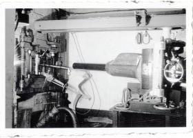 Ligne Maginot - GRAND HOHEKIRKEL - (Ouvrage d'artillerie) - L'entrée des hommes
Noter le support de jumelage de FM 24/29