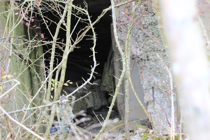 Ligne Maginot - AC3B - MC15  - BIDING NORD - (Casemate d'artillerie) - Un interieur dangereux