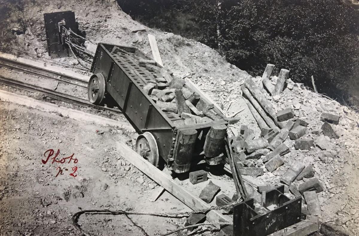 Ligne Maginot - Essai de la barrière STG Mle 1933 -   