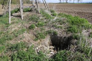 Ligne Maginot - PA DE HOMBOURG 1 - (Cuve pour arme d'infanterie) -  Le bloc vue large. 