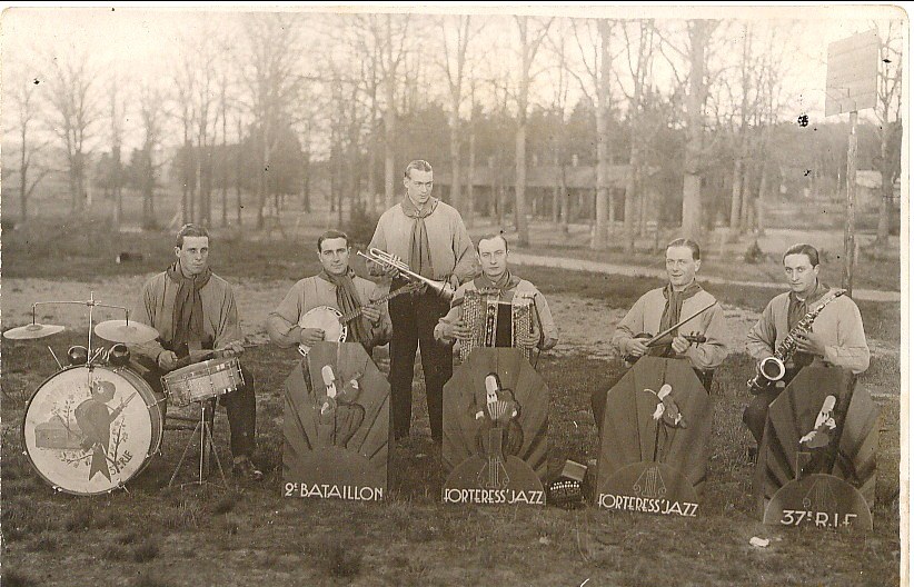 Ligne Maginot - 37° Régiment d'Infanterie de Forteresse - Groupe musical - Fortress'jazz
Orchestre du 2° Bon du 37° RIF