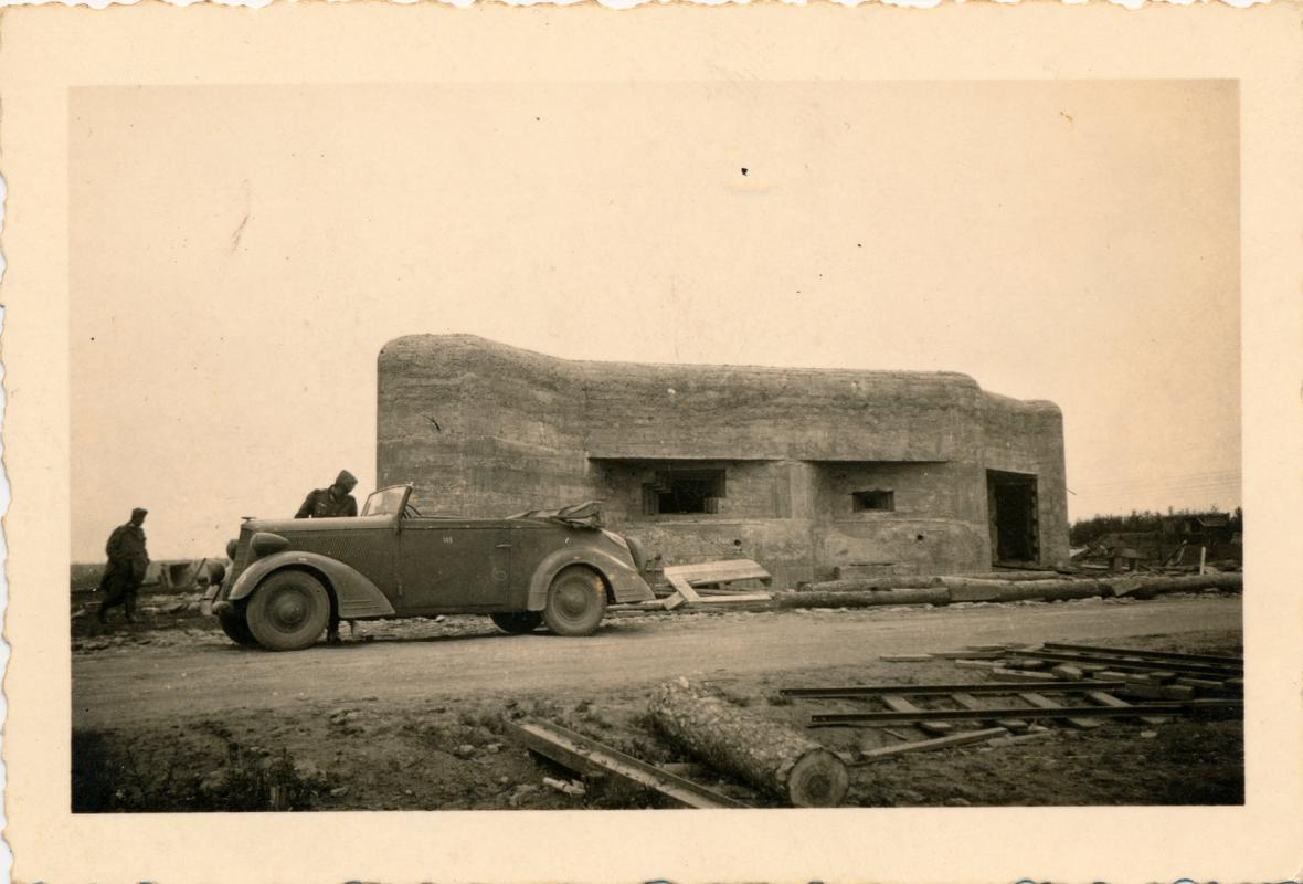 Ligne Maginot - CEZF-217 - BELLE FONTAINE - (Blockhaus lourd type STG / STG-FCR - Simple) - La casemate en 1940