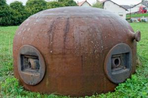 Ligne Maginot - ACHEN NORD - (Casemate d'infanterie) - L'une des cloches GFM Type B de la casemate