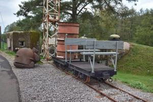 Ligne Maginot - Wagonnet type nord-est B - Wagonnet sauvegardé à Dambach-nord