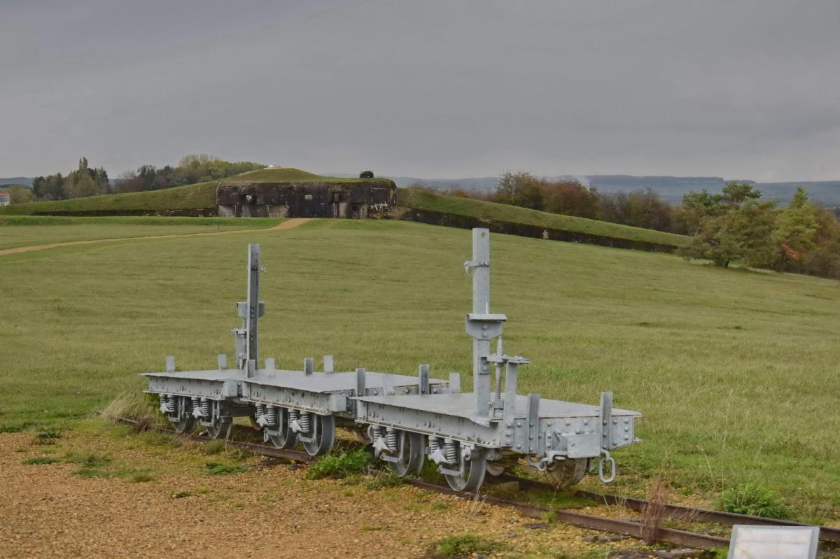 Ligne Maginot - Fort Casso -  Wagonnets type nord-est - Dans l'ordres A - B - A