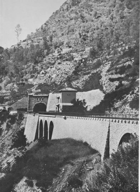 Ligne Maginot - Tunnel du Grazian - Entrée coté  Coni - 