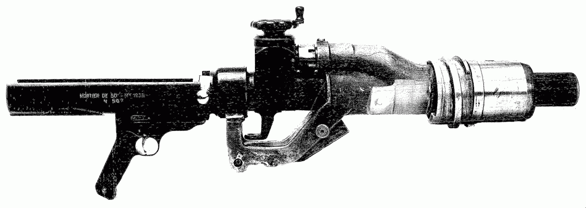 Ligne Maginot - Mortier de 50mm mle 35 - Version pour cloche GFM type B