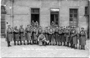 Ligne Maginot - BITCHE - (Camp de sureté) - La garde de Police du Camp de Bitche en 1923
