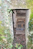 Ligne Maginot - LANGER ZUG - (Blockhaus pour arme infanterie) - L'entrée vue de l'extérieur.