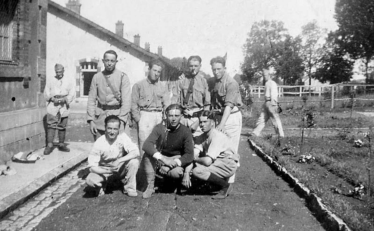 Ligne Maginot - 155° RIF - Soldats du 155° RIF en caserne 