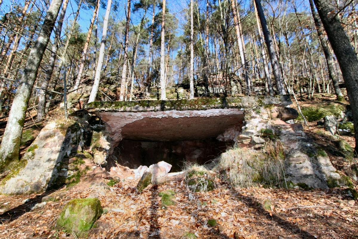 Ligne Maginot - PHILIPPSBOURG (154°RIF - 1/168°RAP) - (PC de Sous-Secteur) -                     