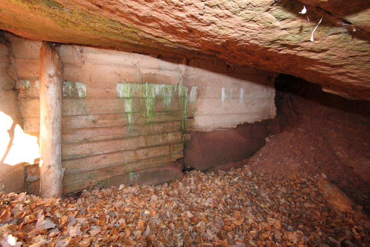 Ligne Maginot - PHILIPPSBOURG (154°RIF - 1/168°RAP) - (PC de Sous-Secteur) -  Abri sous roche                     