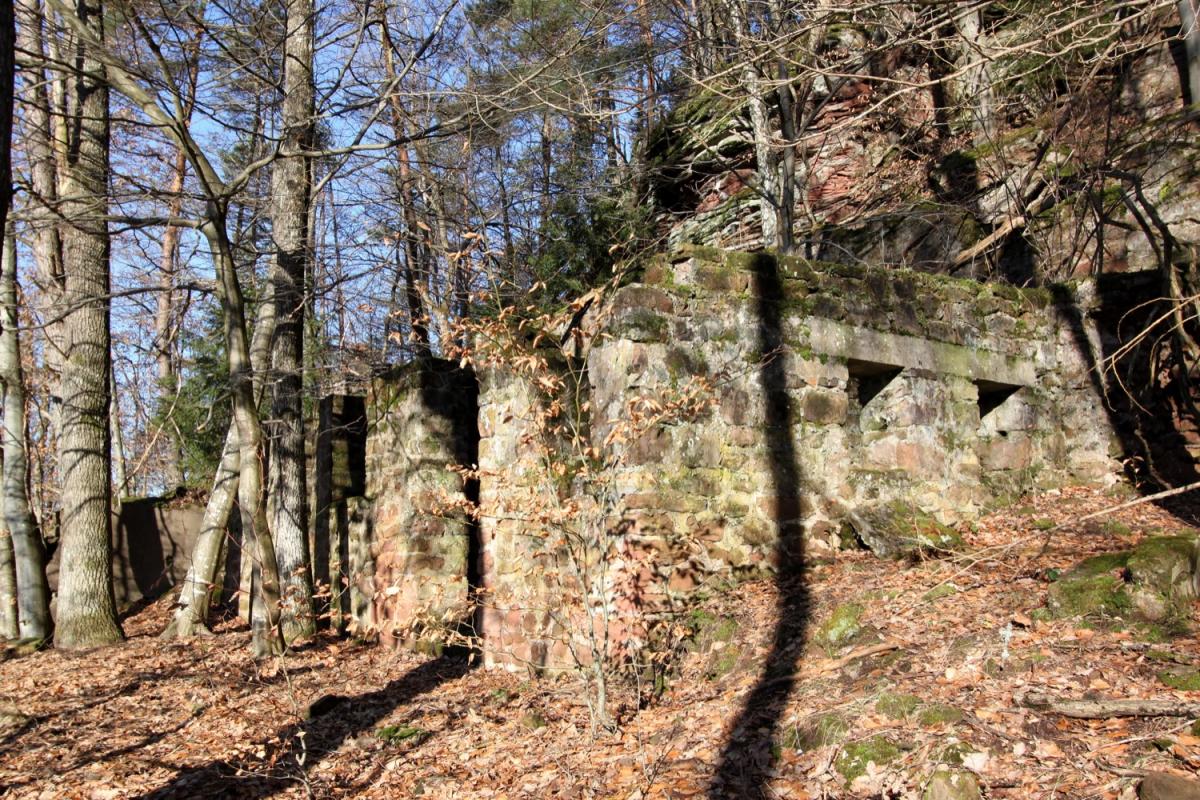 Ligne Maginot - PHILIPPSBOURG (154°RIF - 1/168°RAP) - (PC de Sous-Secteur) - Bâtiment extérieur                                 