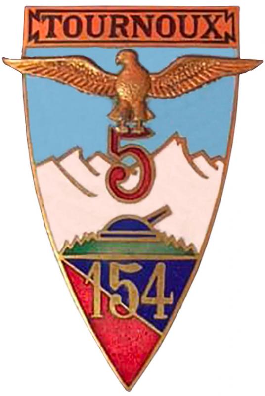 Insigne de la 5° Bie du 154° RAP