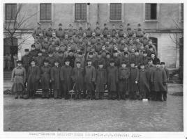 Ligne Maginot - 18° Regiment du Génie - La CHR du 18° RG
Caserne Molitor à Nancy en février 1239