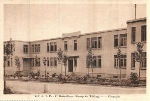 Ligne Maginot - TETING CAMP - (Camp de sureté) - La bâtiment du 1° Bon, 1° Cie du 146° RIF