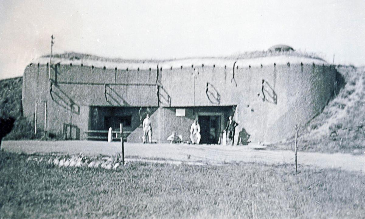 Ligne Maginot - IMMERHOF - A10 - (Ouvrage d'infanterie) - L'entrée de l'ouvrage