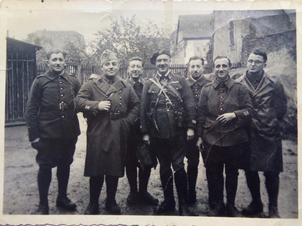 Ligne Maginot - 237° Régiment d'Infanterie - Molsheim - Cadres du 237° RI
Photo prise à Molsheim le 21 octobre 1939