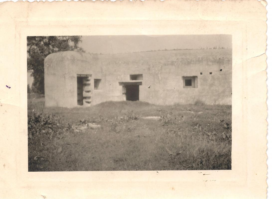 Ligne Maginot - A35 - RUBIS - (Blockhaus pour canon) - Le blockhaus fin des années 50