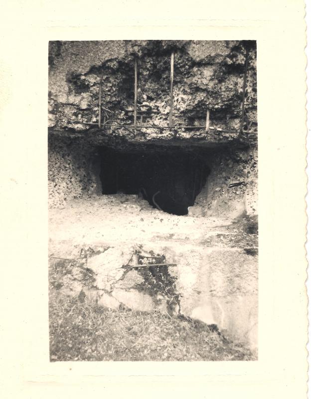 Ligne Maginot - A35 - RUBIS - (Blockhaus pour canon) - Le blockhaus fin des années 50