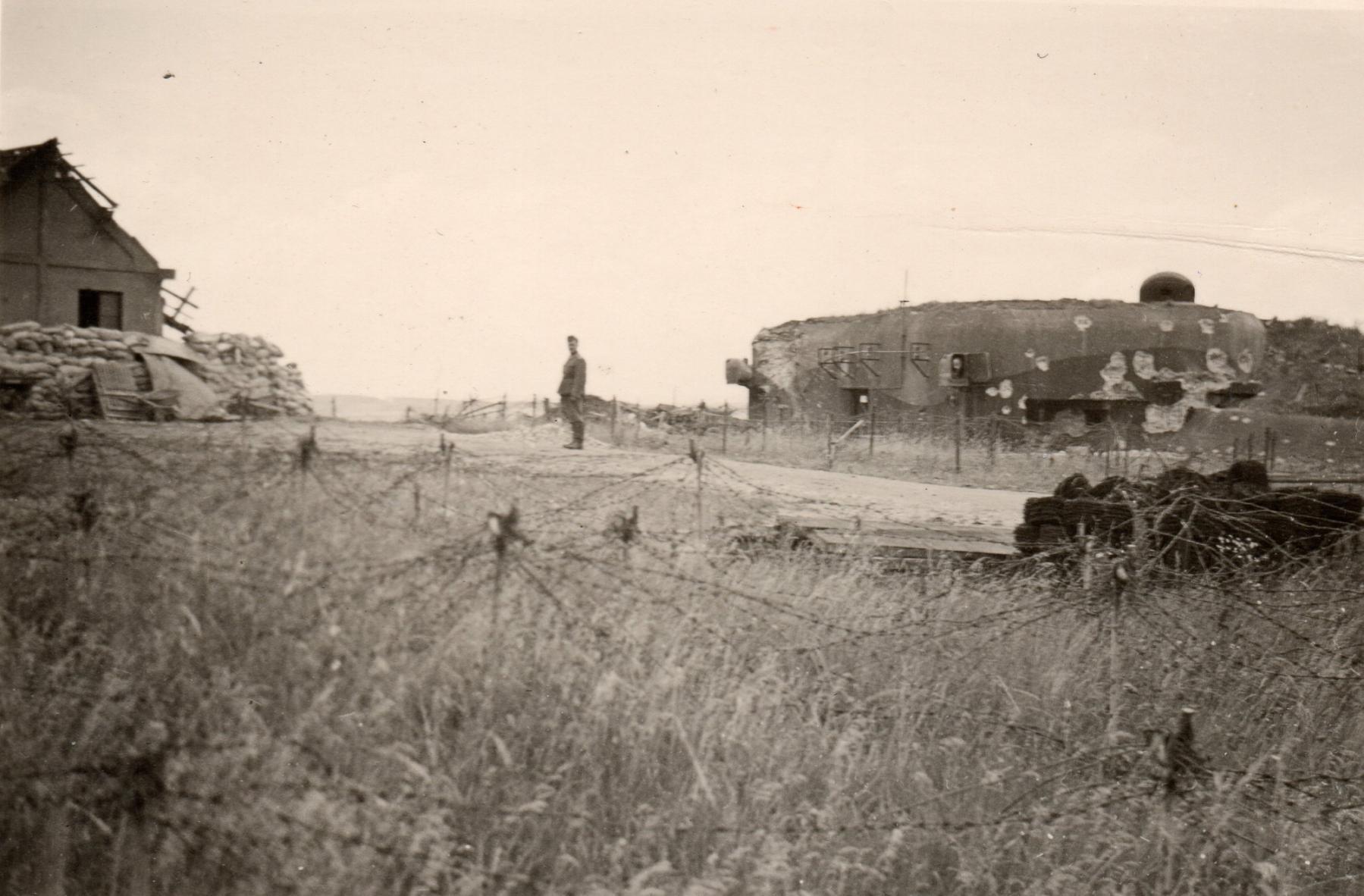 Ligne Maginot - BINING - (Casemate d'infanterie) - La casemate après les combats
