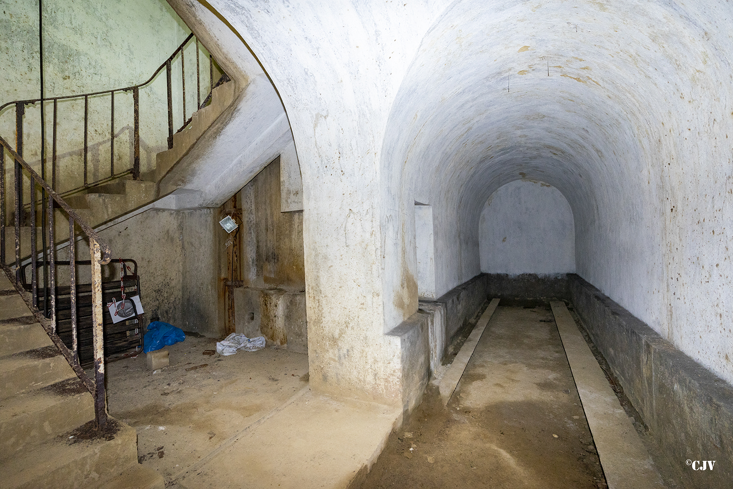 Ligne Maginot - BREHAIN OUEST (C2 DE L'OUVRAGE DE BREHAIN) - (Casemate d'infanterie - Simple) - L'amorce de galerie vers l'ouvrage de Bréhain