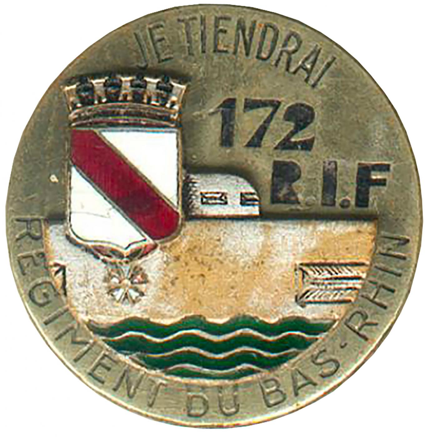 Insigne du 172° RIF