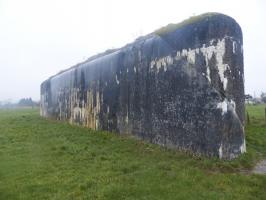 Ligne Maginot - A107 - CROIX-MOREL - (Blockhaus lourd type STG / STG-FCR - Double) - Vue avant de la casemate