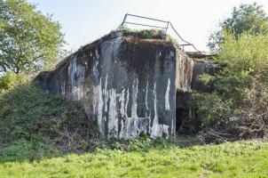 Ligne Maginot - 116 - BROCHRITTY NORD - (Casemate d'infanterie - Double) - Vue du coté ouest