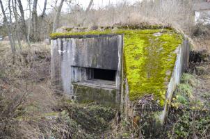 Ligne Maginot - OLTINGUE SUD 3 - (Blockhaus pour canon) - Créneau de tir pour canon