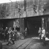 Ligne Maginot - ANZELING - A25 - (Ouvrage d'artillerie) - Entrée munitions 
Photo prise en 1940