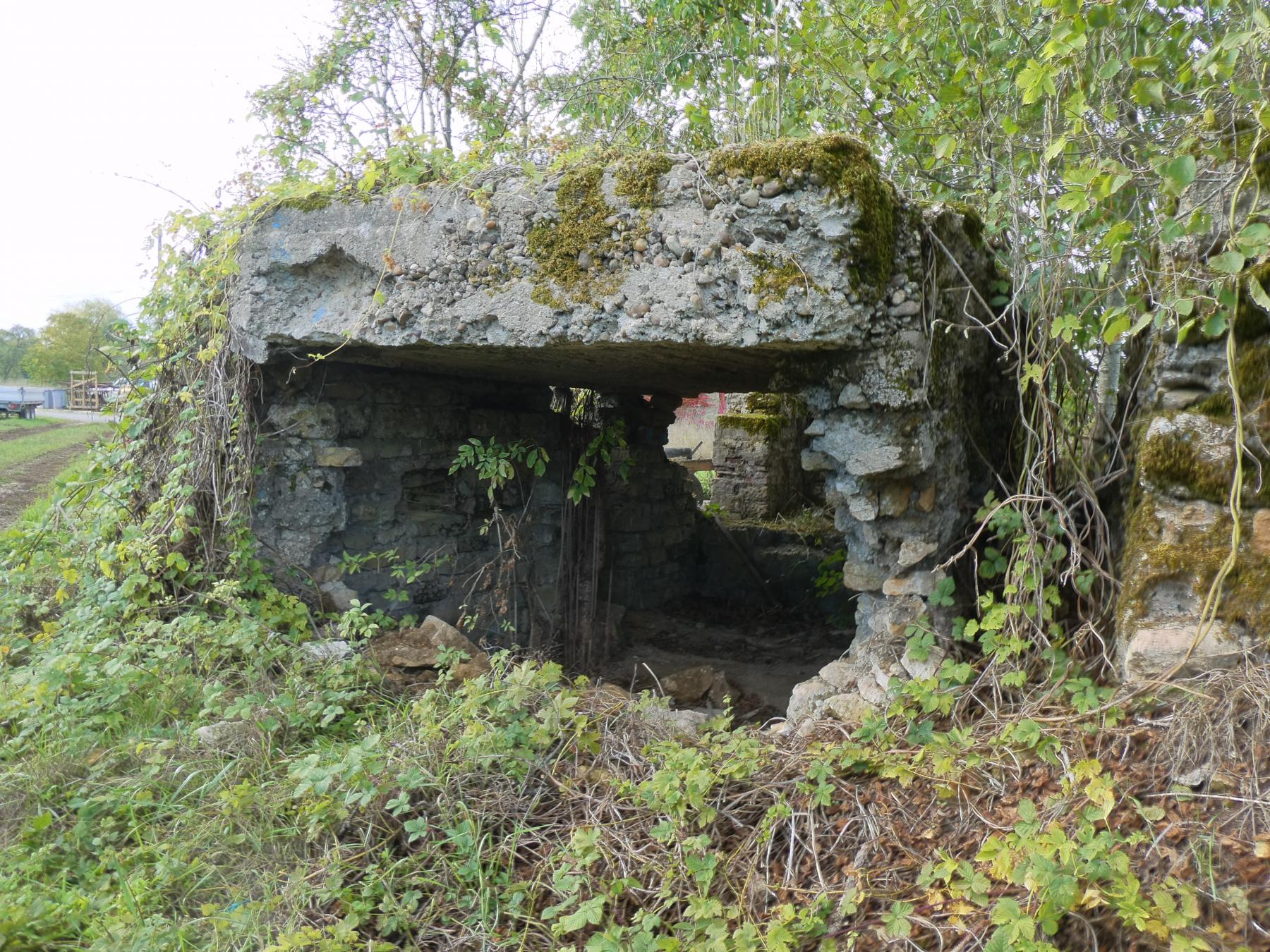 Ligne Maginot - VILLY 4 - MAISON MIART - (Blockhaus pour canon) - 