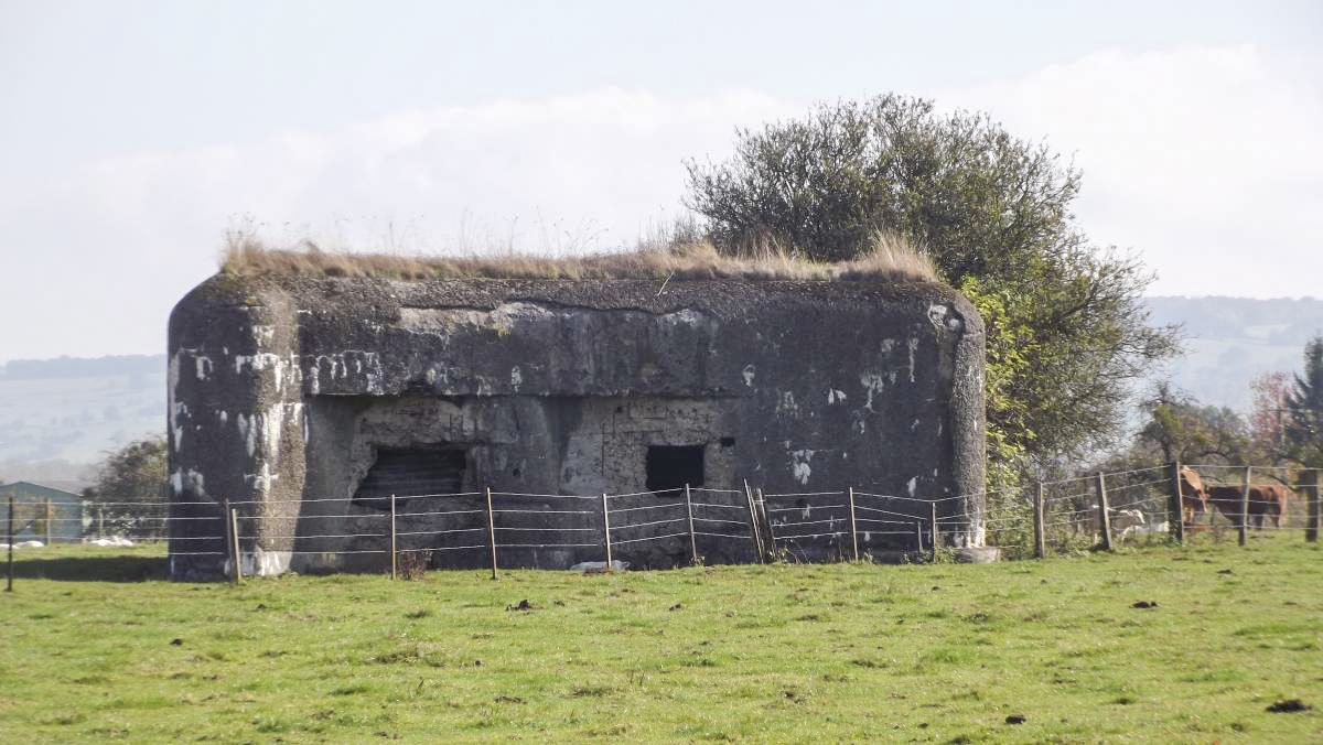 Ligne Maginot - A107 - CROIX-MOREL - (Blockhaus lourd type STG / STG-FCR - Double) - 