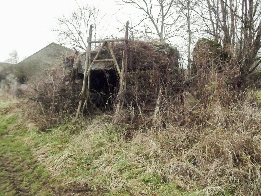 Ligne Maginot - VILLY 4 - MAISON MIART - (Blockhaus pour canon) - Blockhaus antichar