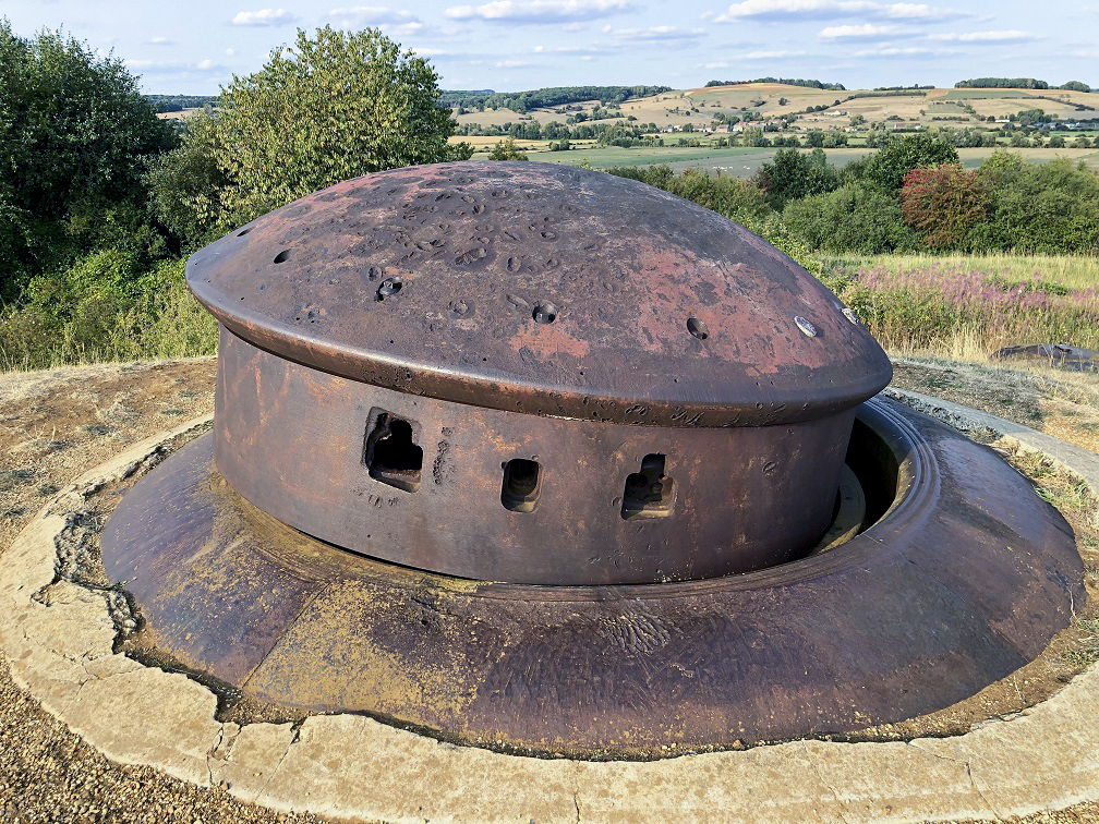 Ligne Maginot - LA FERTE - (Ouvrage d'infanterie) - Bloc 2
Tourelle pour deux AM