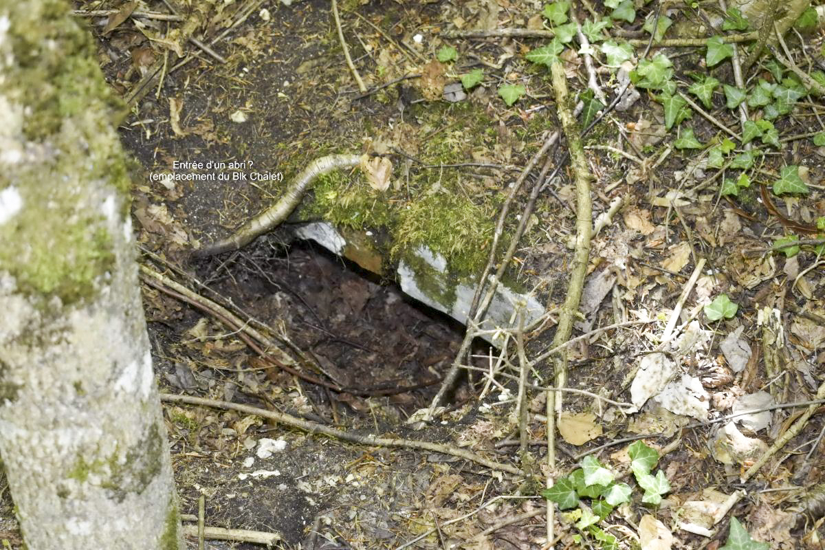 Ligne Maginot - GLASERBERG OUEST - (Position d'artillerie préparée) - Abri en tôle metro